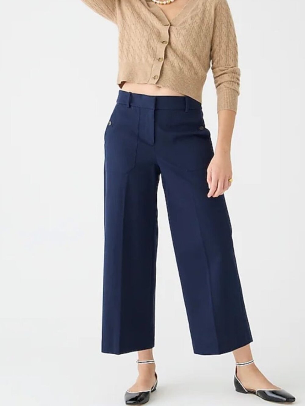 J. Crew Wide Leg Sydney Pants